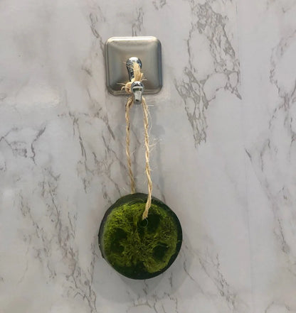 Speckless Soap Bar. Chia, Lemon, Parsley, and Coconut Oil.