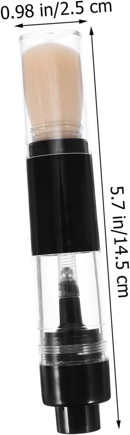 Facial Makeup Brush Soft Bristles Portable Powder Brush for Women Detail